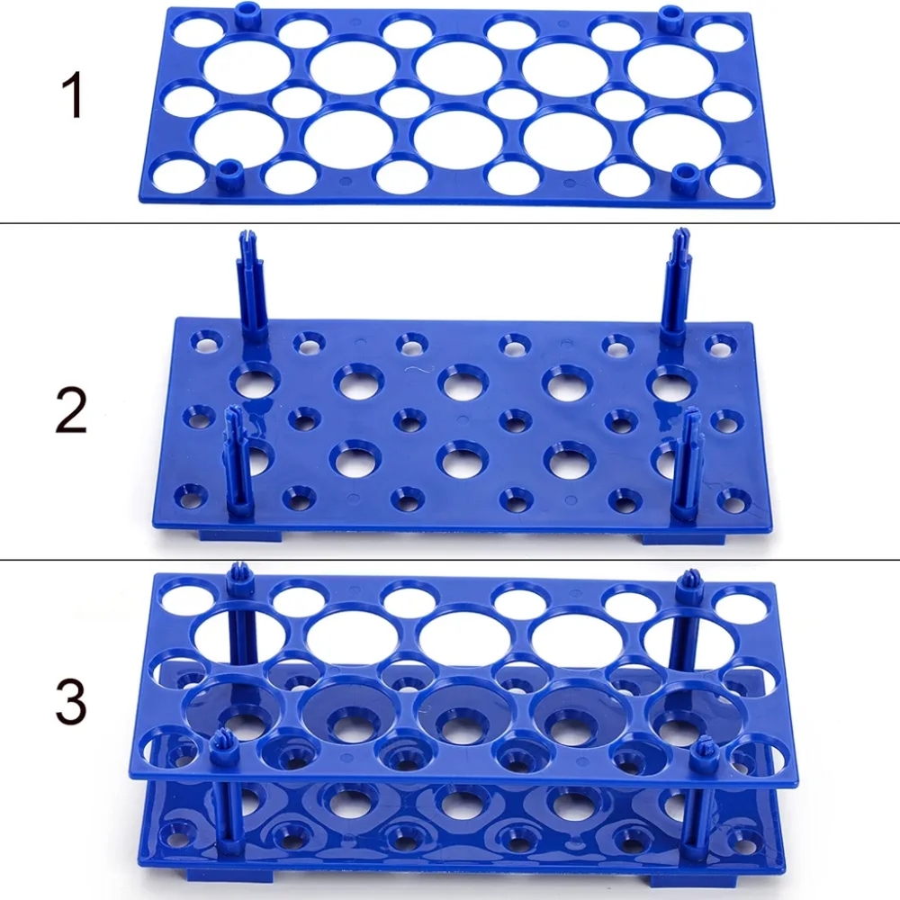 6x 28 Well Test Tube Racks - Picture 3 of 4